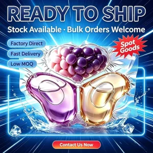 Concentrated Household Laundry Detergent Pods and Beads