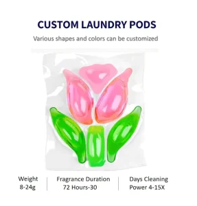 Concentrated Laundry Beads One Pod for One Full Load Laundry Pods