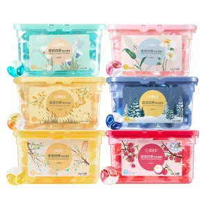 Concentrated Laundry Detergent Capsules with Fragrance