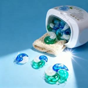 Concentrated Laundry Detergent Capsules with Long-Lasting Fragrance