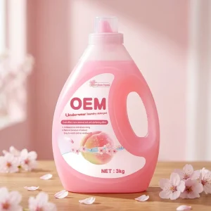 Concentrated Low Foam Easy to Rinse Strong Stain Remover Liquid Laundry Detergent for Daily Clothing Cleaning