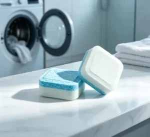 Concentrated Washing Machine Cleaning Tablets Odor Remover & Descaler Effervescent Tabs for Household Washing Machine Care