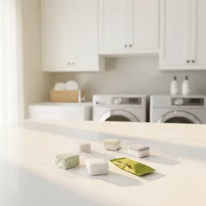 Convenient Effervescent Detergent Tablets Unpack Bulk Order Washing Machine Cleaner Septic Safe