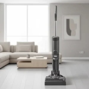 Cordless Handheld Wet/Dry Stick Upright Vacuum Cleaner with Self-cleaning and 17000Pa Suction