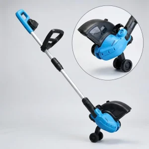 Cordless Lawn Edger Grass Trimmer Lithium Battery Powered Garden Tool for Edge Cutting