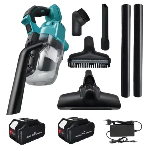 Cordless Portable Industrial Vacuum Cleaner for Construction Floors, Carpets, Cars and Pet Hair