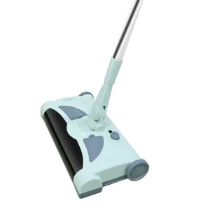 Cordless Push Sweeper Household Electric Mop & Vacuum Cleaner Rechargeable Floor Cleaner