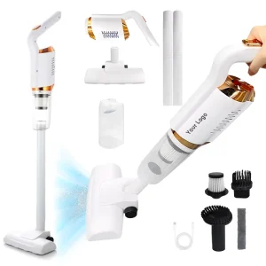 Cordless Stick Vacuum Cleaner with Brush for Hard Floors Carpets and Pet Hair