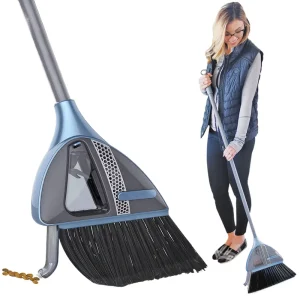 Cordless Vacuum Broom 2 In 1 Sweeper And Mop Built In Dustpan Hand Cleaner Wet Dry Carpet Vacuum Cleaner For Quick