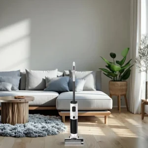 Cordless Wet and Dry Vacuum Cleaner for Hard Floors and Carpet, Brushless Motor, Self-Cleaning Floor Washer