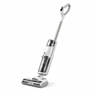 Cordless Wet and Dry Vacuum Floor Washer with 18 kPa Suction, Anti-Tangle Metal Comb, and Self-Cleaning