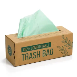 Cornstarch Based Disposable Heavy Duty Biodegradable Trash Bag