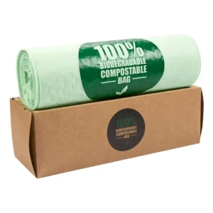 Cornstarch Compostable Food Waste Trash Bin Bags