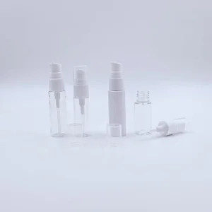 Cosmetic PET Lotion Pump Bottles 10ml 15ml 20ml 25ml 30ml Facial Cleanser Hand Sanitizer Pump Plastic Packaging