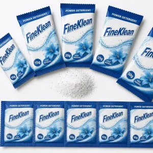Cost Effective Price Single use 30g 50g 100g Lemon Scent Washing Powder Detergent Sale for Thailand Vietnam West Africa