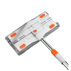 Cotton Fiber 360-Degree Microfiber Wet Floor Mop