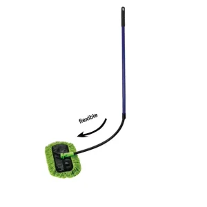 Cotton Floor Cleaning Mops with Flexible Handle Bendable Mops