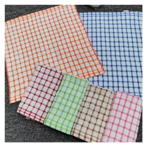 Cotton Kitchen Towels Dish Cleaning Cloths Eco Friendly Stocked 30g 80g