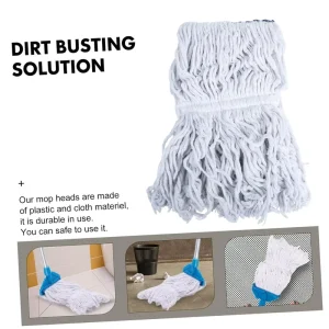 Cotton Thread Mop Head Replacement for Hardwood and Tile Floors