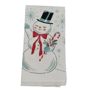 Cotton Woven Printed Reusable Eco-Friendly Beige 40x70cm Rectangle Hand Drying Tea Towel Soft Comfortable for Kitchen Use