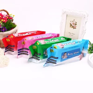 Cross border Foreign Trade Baby Wet Wipes 20g Hot air bonded Nonwoven Fabric Alcohol free Hypoallergenic Fresh Scented Wipes
