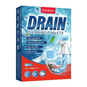 Cross-border Zhejiang Effervescent Tablets Sewer Cleaning Pipe Cleaner Kitchen Floor Drain Dredging Box