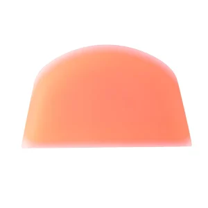 Curved Rubber Squeegee for Car PPF Tint Installation, Soft Edge Water Removal Wiper for Vinyl Wrap