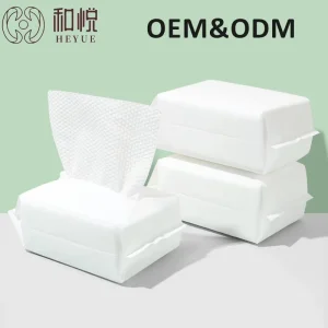 Custom 100% Viscose Nonwoven Facial Cleaning Wipes Dry Wet Makeup Remover Towel Disposable Eco Friendly High Absorbency Face