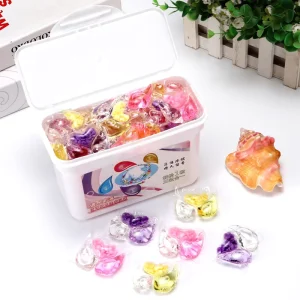 Custom 10G 3 in 1 Eco-Friendly Disposable Gel Sandalwood Baby Washing Detergent Laundry Pods with Booster Beads