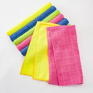 Custom 30 *30CM Flour Sack Custom Microfiber Kitchen Towels Dish Towels for Kitchen