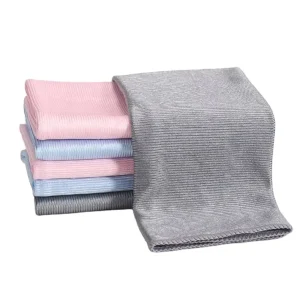 Custom 40*40cm 300gsm Towel Reusable Microfiber Cleaning Cloth Microfiber Glass Cleaning Cloth Polishing Cloths