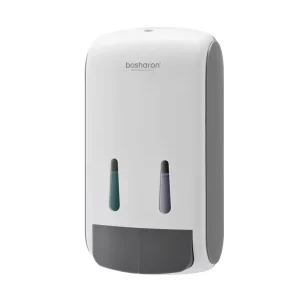 Custom 400ml*2 Soap Dispenser Wall Mount Toilet Seat ABS Plastic Hand Sanitizer Dispenser Laundry Detergent Dispenser