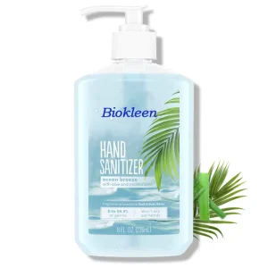 Custom 8 Ounce Anti bacterial 70% 75% 80% Alcohol Hand Sanitizer Gel