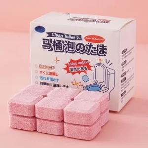 Custom Automatic Flush Bowl Effervescent Stain Removal Toilet Cleaner Tablets With Toilet Cleaning Products