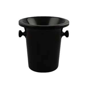 Custom Bar Accessories 3.5L Black Plastic Wine Tasting Spittoon Bucket for Party