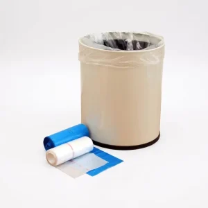 Custom Biodegradable Compostable HDPE Plastic Heat Seal Trash Bags