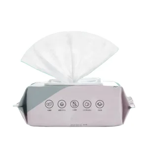 Custom Biodegradable Water-Based Flushable Baby Wet Wipes, 100-Pack