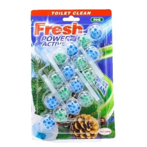 Custom Blue Bubble Hanging Toilet Cleaning Ball for Descaling and Deodorizing
