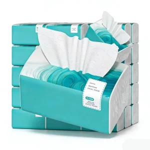 Custom Box Tissue Facial Tissues Ultra Soft 3 Ply White for Home Hotels & Spas