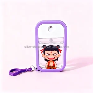 Custom Brand Logo Touch Hand Sanitizing Fresh Fruit Scents Hydrating Perfume Spray Mist Kills Germs Portable Daily Use
