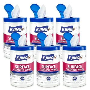 Custom Brand Surface Disinfecting Wipes Household Unscented Hand Cleaning Wet Tissue Canister Sanitizing Wet Wipes