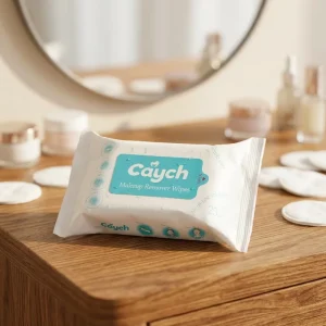 Custom Cleansing Facial Towelettes Feminine Makeup Remover Wipes for Waterproof Makeup Wet Wipes with logo
