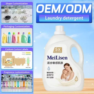 Custom Clothing Softener Laundry Detergent Fragrance Anti Static Washing Machine Special Fabric Care Agent Cleaning Products