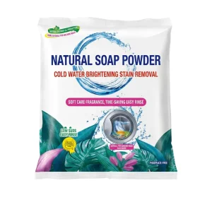 Custom Coconut Oil Scent Natural Plant Soap Powder 500g Concentrated Laundry Detergent Powder