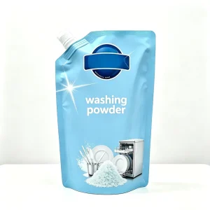 Custom Color Washing Refill Bags Recycle Laundry Soap Powder Dishwashing Liquid Packaging Spouted Bag