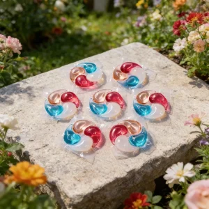 Custom Concentrated Laundry Detergent Pods 3in1 Multi Effect Washing Beads Bulk