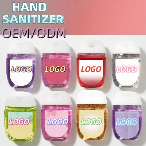 Custom Cross border 29ml No Rinse Hand Sanitizer Gel Bottles Portable Household Use Drop Disinfects Quickly and Conveniently