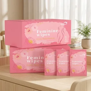 Custom Design Nonwoven Adult Feminine Wet Wipes 15x20cm Moisturizing Gentle Cleansing Soft Disposable OEM Private Label Custom