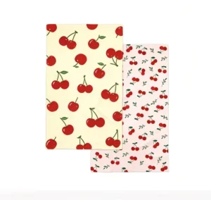 Custom Design Recycled Microfiber Waffle Fabric Printed Rectangle Kitchen Tea Dish Towel Quick Dry High Absorbent