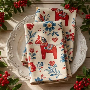 Custom Digital Print Cartoon Pattern Kitchen Tea Towels OEM ODM Service Hanging Cleaning Kitchen Towel Soft Absorbent Dish Towel